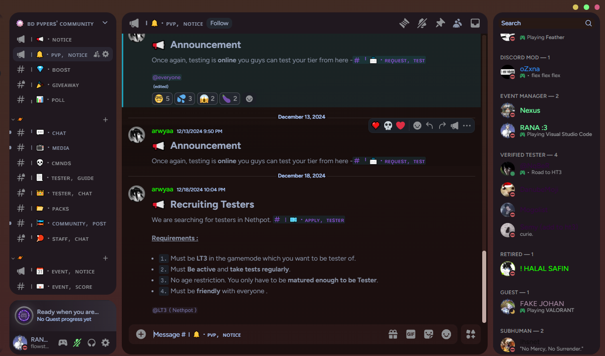 BDPvPers Tierlist Discord gallery 3