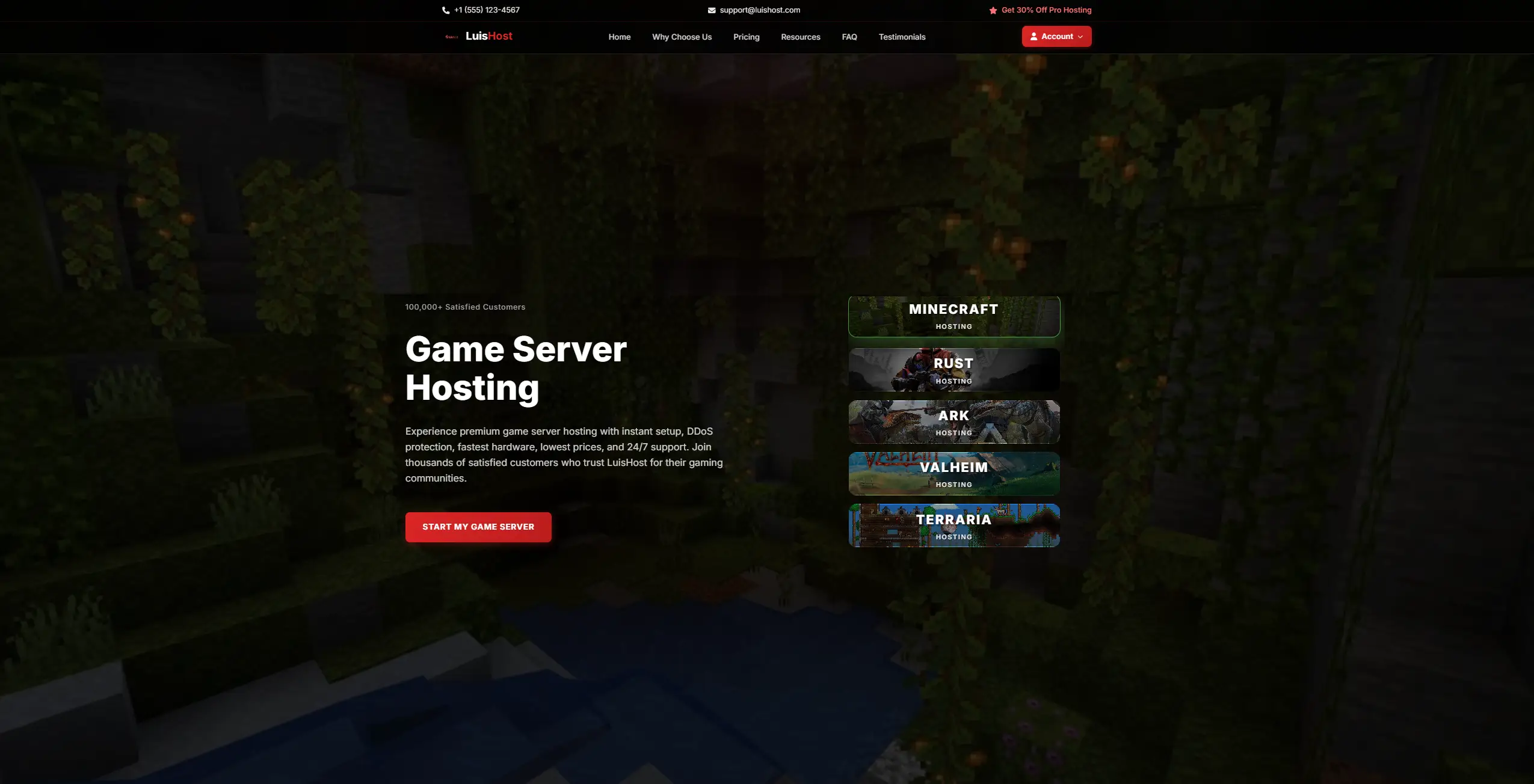 LuisHost Website